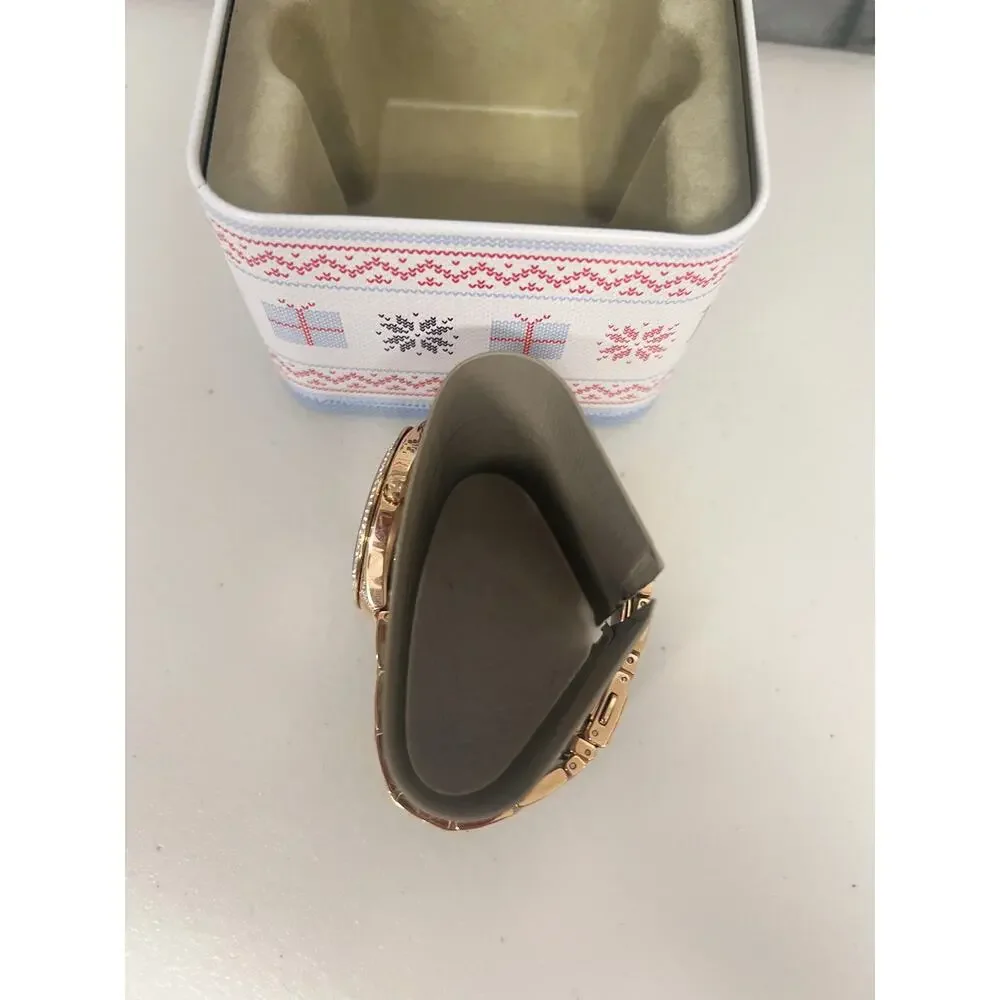 Michael Kors MK3313 Women's Rose Gold Tone Crystal Watch